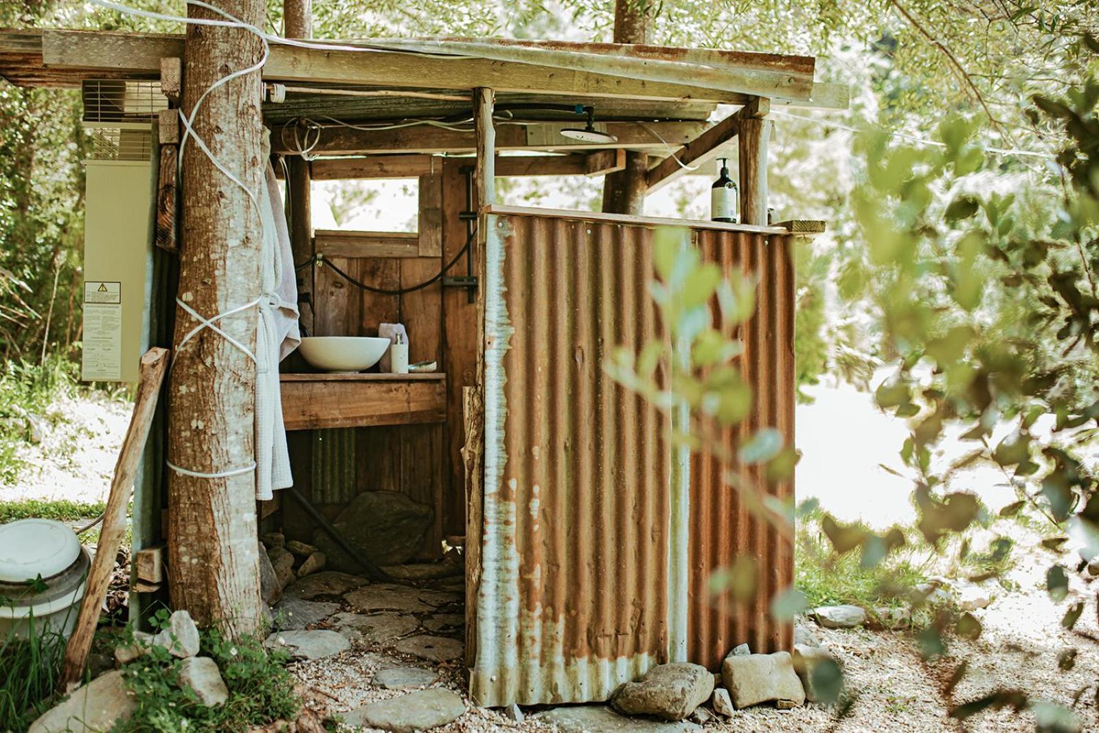 Golden Bay Glamping Otel Takaka Dış mekan fotoğraf